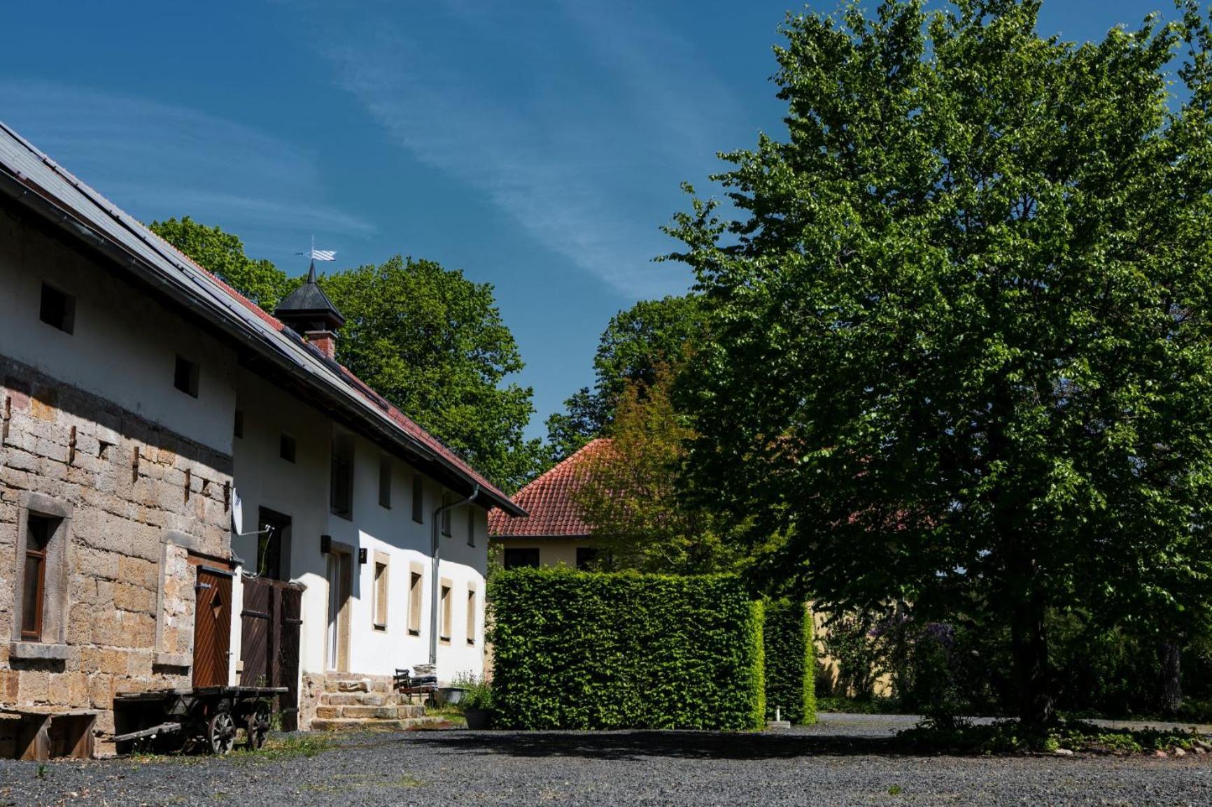 Ferienhaus Auf Gut Weimarschmieden Fladungen Esterno foto